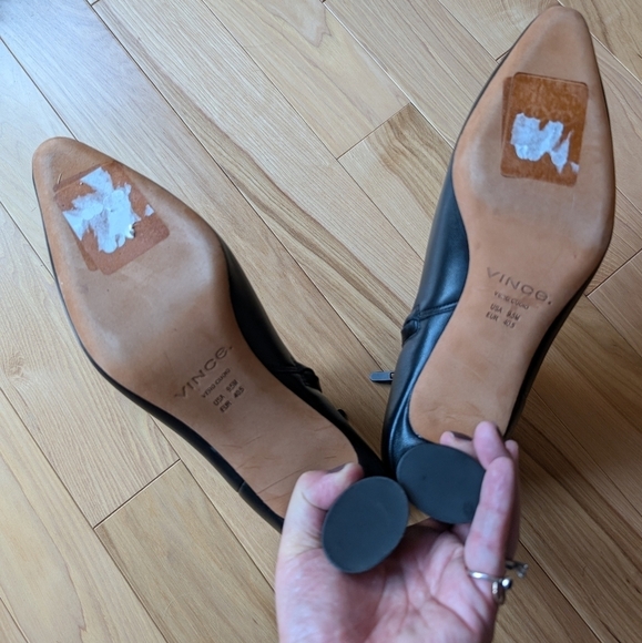 Vince Hilda black boots sz 9.5 NWOT - Picture 6 of 13